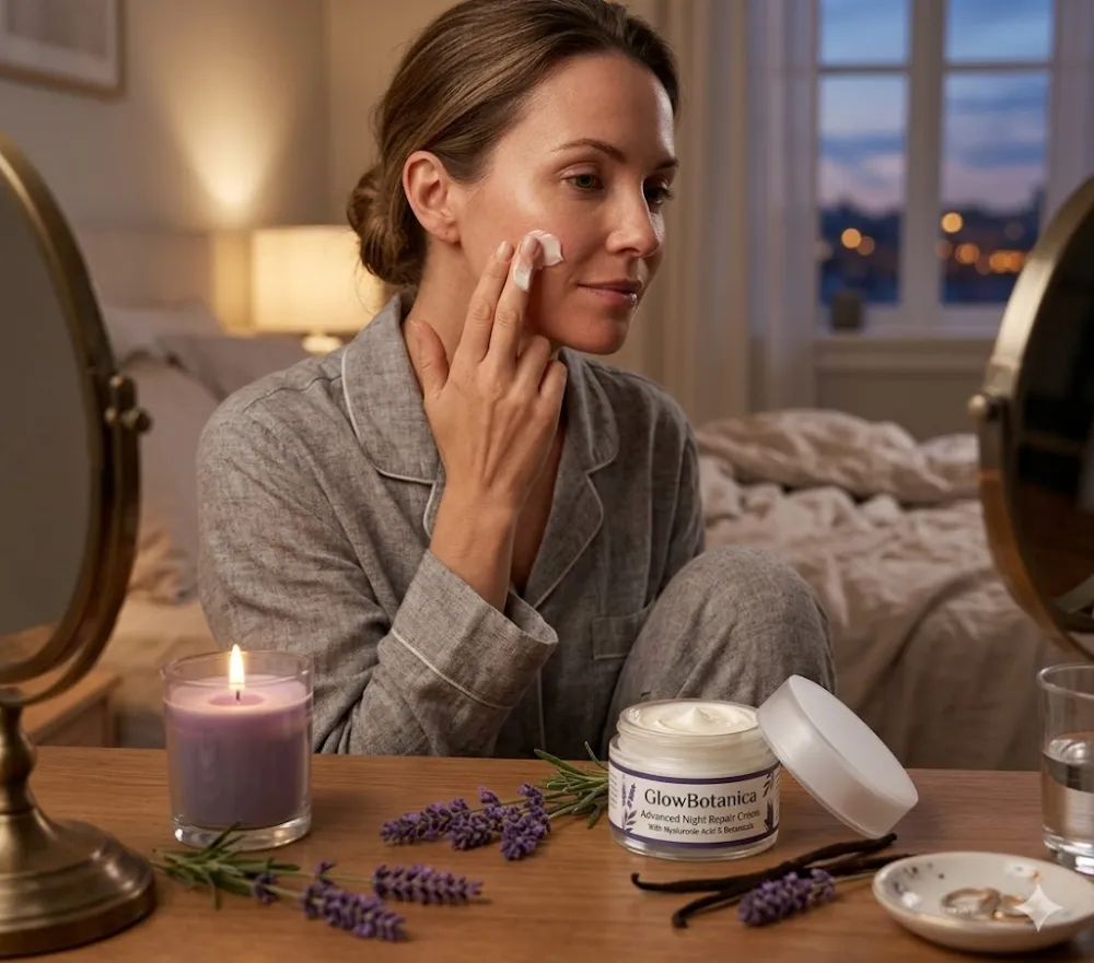 GlowBotanica - Advanced Night Repair Cream